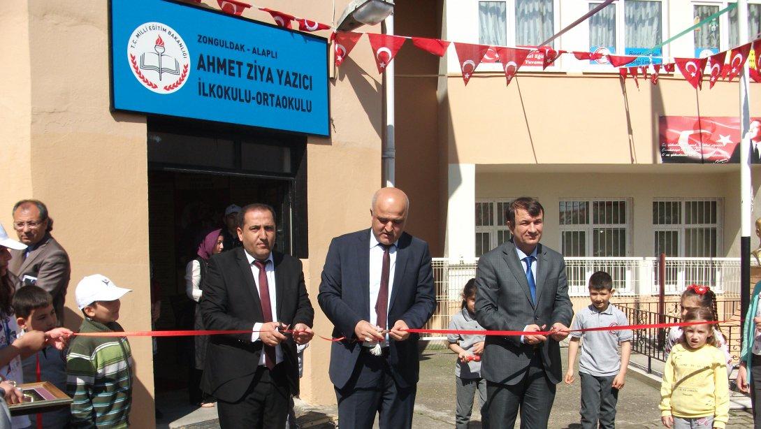 Ahmet Ziya Yazıcı Ortaokulu Tübitak 4006 Bilim Fuarı Açılışı