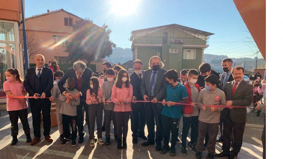 'Kütüphanesiz Okul Kalmasın' Projesi Kapsamında Okullarımızda Yeni Kütüphaneler Açıldı
